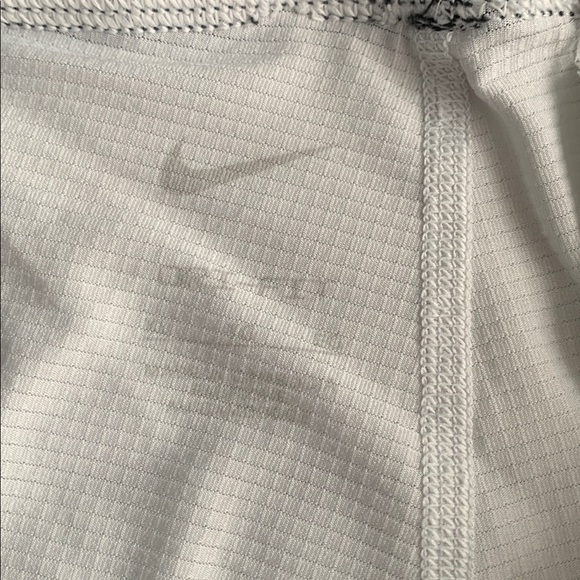 Nike Pro Dri Fit Men's Training Shorts White Mens XL Sliding Workout - Picture 5 of 5